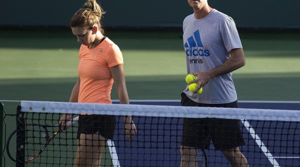 simona halep darren cahill discu ie in vestiar cu teo cercel uneori trebuie