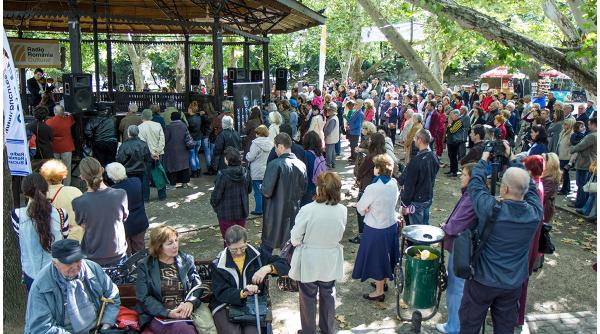 street art muzical vioara lui enescu in parcurile bucure tene