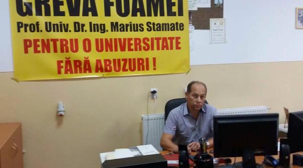 profesor universitar din bacau in greva foamei cum motiveaza gestul i ce spune universitatea