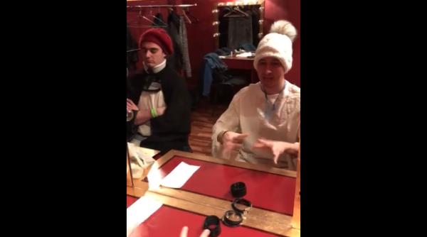 cum i i face curaj actorul dan radulescu sa intre in scena video inedit