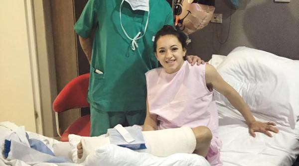 larisa iordache operatie prima imagine cu gimnasta