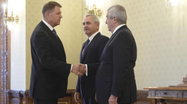 ceremonie noi mini tri guvern tudose tariceanu il sfideaza pe iohannis