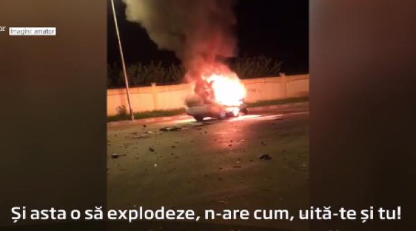 accident pipera s a aflat ce facea oferul inainte de accident