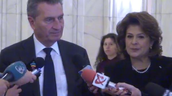 fonduri europene rovana plumb declaratii dupa intalnirea cu gunther oettinger