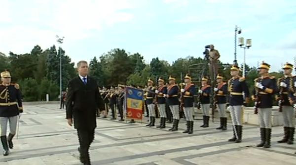 iohannis faza zilei ziua armatei viral video