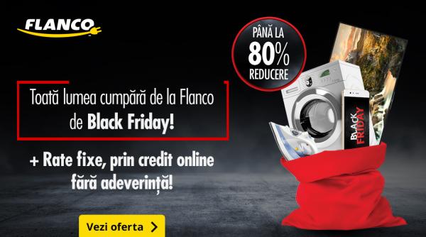 black friday flanco a furat startul campaniei din 2017