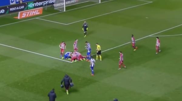 fotbalist de la hapoel beer sheva resuscitat pe teren