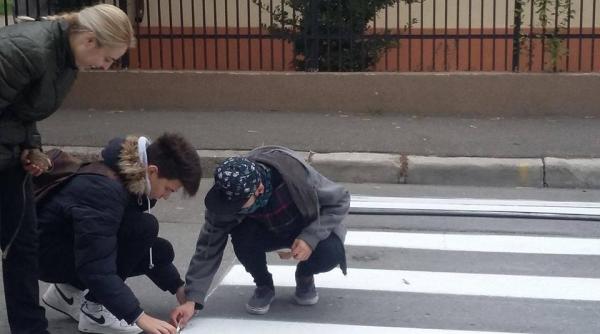 prima trecere de pietoni 3d din romania unde se afla