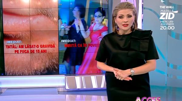 a le inat in direct mirela vaida a avut un oc
