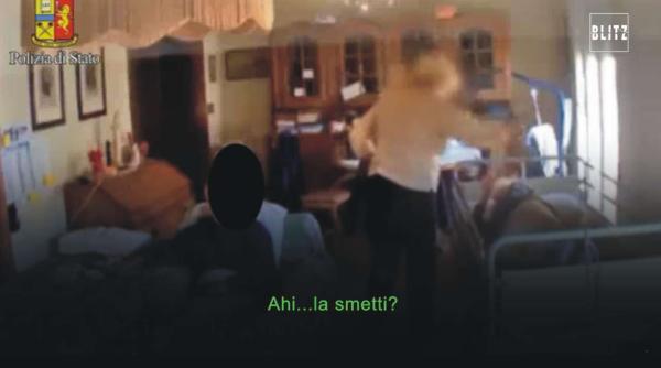 video romanca italia a maltratat doi batrani totul a fost filmat