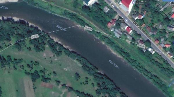 pod peste tisa intre romania si ucraina