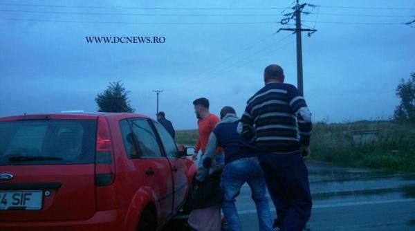 accident grav la constanta doi raniti
