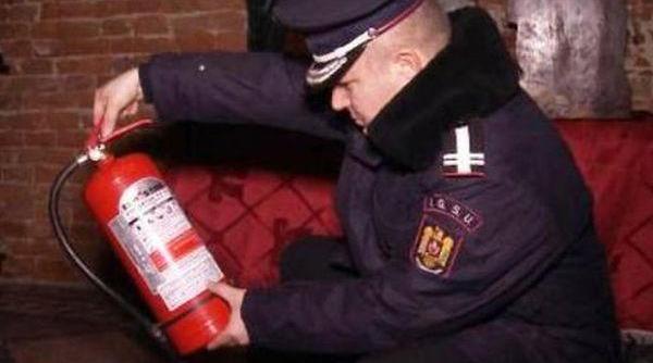 cluj incendiu la subsolul unei cladiri