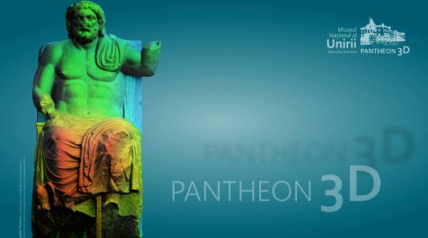 programul pantheon 3d arta romana de excep ie digitizata 3d