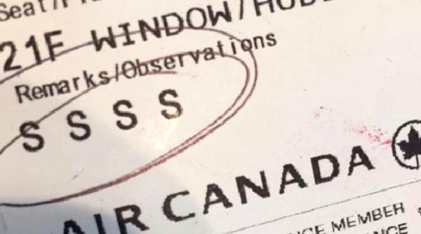 ssss codul pe care niciun pasager nu l vrea pe biletul de avion