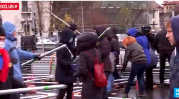 targ de craciun pia a victoriei protestatarii gest revoltator codrin tefanescu au luat o lucrurile razna foto