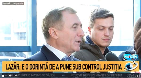 legi justi ie augustin lazar dorin a de a pune sub control justi ia mai puternica decat ra iunea
