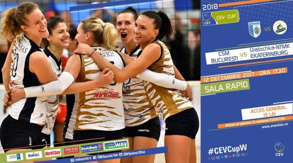 volei feminin csm bucuresti vs uralochka ekaterinburg meciul anului