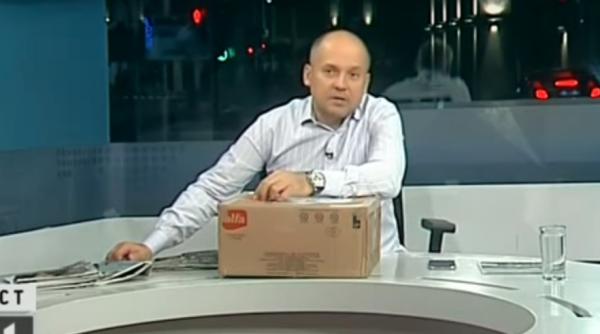 radu banciu a primit un colet surpriza cand l a deschis in direct la b1 tv