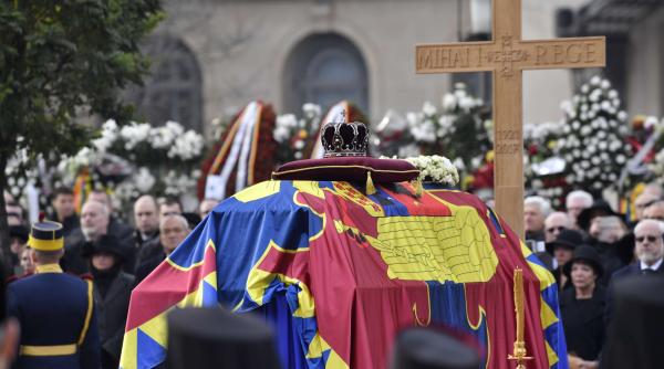 funeralii regele mihai val vilcu moment istoric in catedrala patriarhala