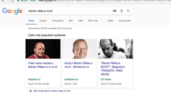 pro tv in anul mor ii marian ralea i alte fake news uri ocante