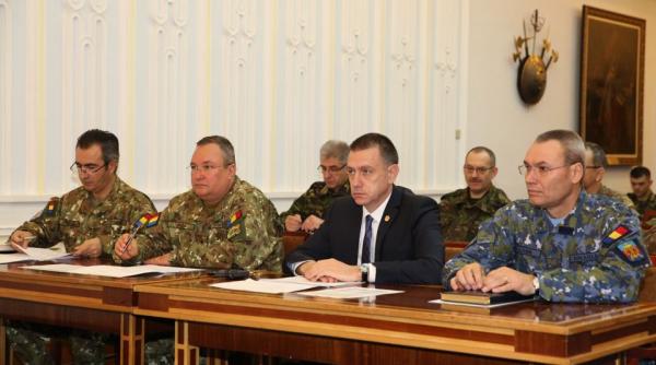 ministrul fifor videoconferinta militarii aflati in misiune ambasadorii romaniei