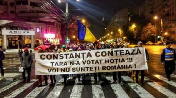 protest 23 decembrie constan a to i pentru justi ie i democra ie