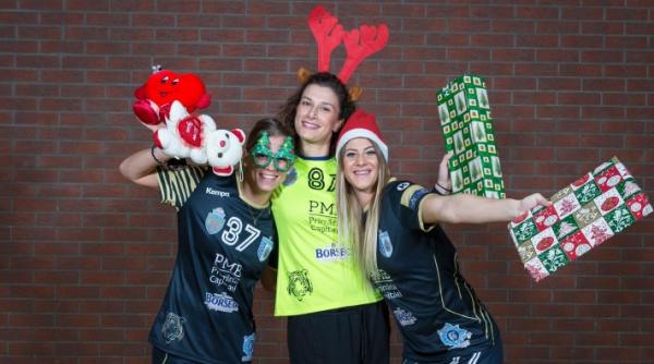 csm bucuresti handbalistele urare de craciun