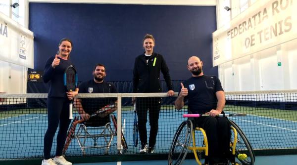 irina begu i monica niculescu tenis cu campionii cu dizabilita i de la csm bucure ti