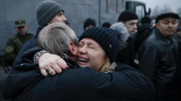 schimb masiv prizonieri primire triumfala la kiev