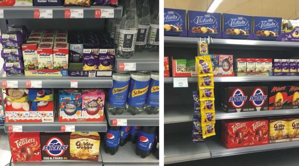 surpriza in supermarketuri au aparut oua de pasti