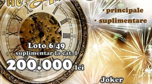 loto loto 6 49 rezultatele tragerilor speciale loto de anul nou duminica 31 decembrie 2017