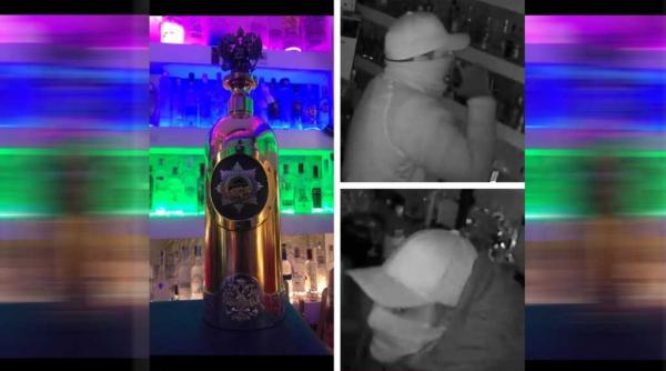 sticla de vodca de peste 1 milion de dolari furata