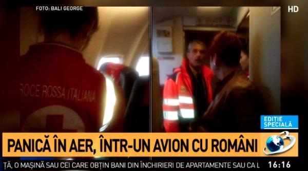 avion decolat de la bacau aterizare de urgen a
