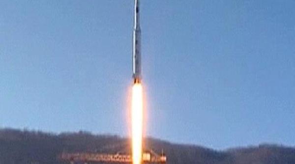 coreea de nord e ec test o racheta a explodat langa un ora