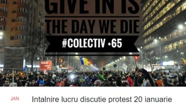 protest bucure ti mi carea protestatarilor inainte de 20 ianuarie florin badi a o sa fie acolo