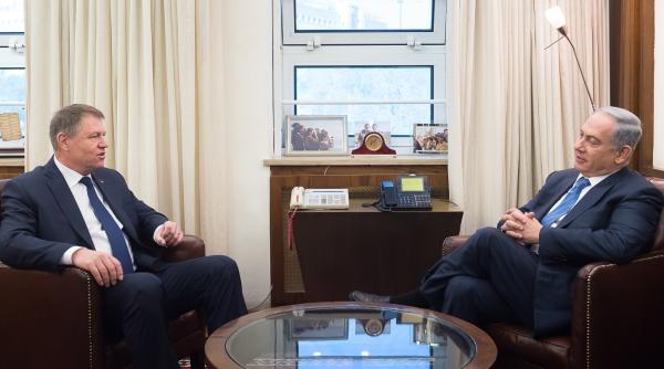 klaus iohannis sunat de benjamin netanyahu discu ii cheie despre mutarea ambasadei la ierusalim