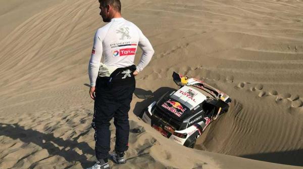 raliul dakar 2018 abandon de marca si accident
