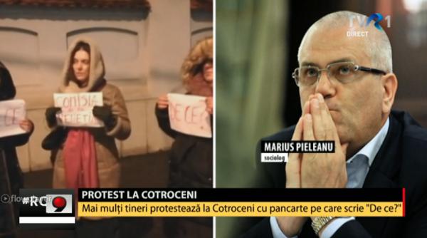 protest la cotroceni de ce