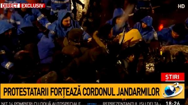protest 20 ianuarie protestatari jandarmi violen e