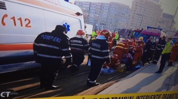 obor pieton lovit de tramvai