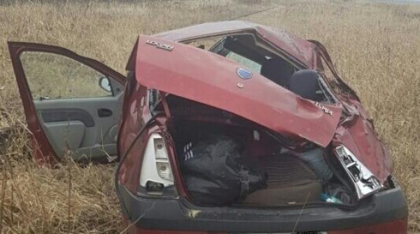 accident valea oltului tir rasturnat peste autoturism