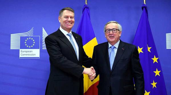 klaus iohannis primit de jean claude juncker presedintele comisiei europene