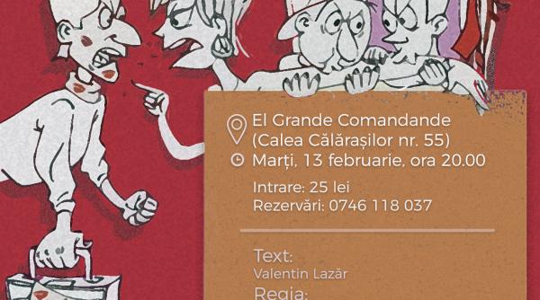 cine iube te 13 februarie un spectacol de teatru fara inhibi ii