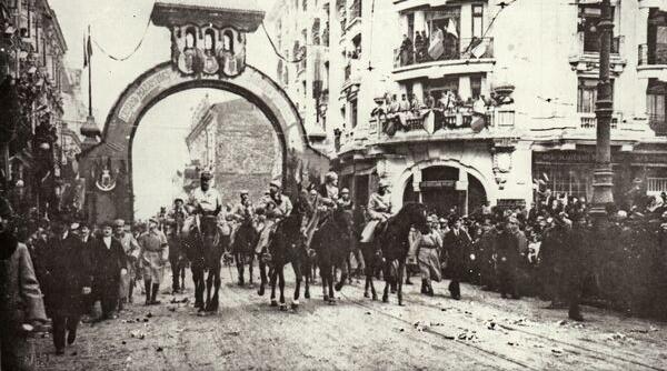 ocupa ia germana regele ferdinand i regina maria intrare triumfala in bucure ti