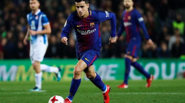 coutinho primul gol pentru barcelona