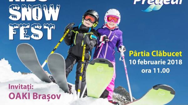kids snow fest predeal distractia de sambata pe partia clabucet