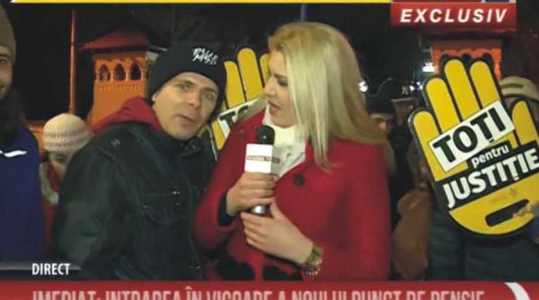 protest cotroceni malin bot interventie live romania tv