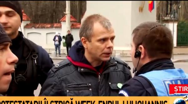 scandal malin bot i sandy matei la protestul anti portocala de la cotroceni