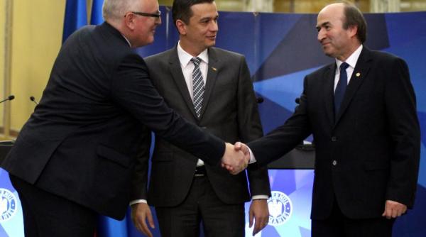 frans timmermans se afla joi in vizita in romania